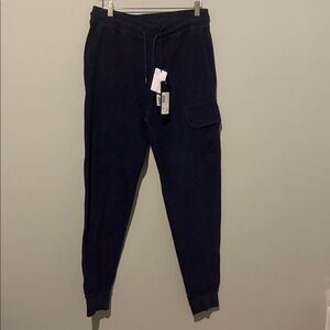 C.P. Company Sweatpants - Jogging Pants size M color estate blue fleece NEW